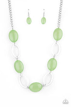 Load image into Gallery viewer, Paparazzi Beachside Boardwalk Green Necklace
