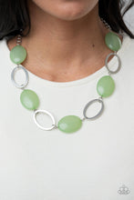 Load image into Gallery viewer, Paparazzi Beachside Boardwalk Green Necklace
