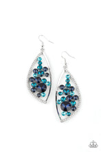 Load image into Gallery viewer, Paparazzi Sweetly Effervescent Blue Earrings
