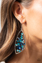 Load image into Gallery viewer, Paparazzi Sweetly Effervescent Blue Earrings
