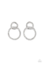 Load image into Gallery viewer, Paparazzi Intensely Icy - White Earrings
