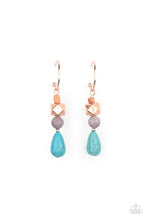 Load image into Gallery viewer, Paparazzi Boulevard Stroll - Copper Earrings
