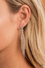 Load image into Gallery viewer, Paparazzi Cosmic Candescence - Gold Earrings (November 2021 Life of the Party)
