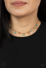 Load image into Gallery viewer, Paparazzi Sahara Social - Gold Choker Necklace
