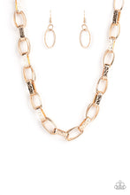 Load image into Gallery viewer, Paparazzi Motley In Motion - Gold Necklace
