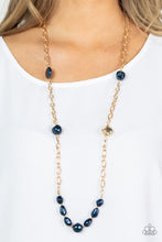 Load image into Gallery viewer, Paparazzi Pardon My FABULOUS - Blue Necklace
