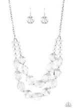 Load image into Gallery viewer, Paparazzi Icy Illumination White Necklace
