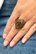 Load image into Gallery viewer, Paparazzi Let Me Take a REIGN Check - Brass Ring
