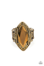 Load image into Gallery viewer, Paparazzi Let Me Take a REIGN Check - Brass Ring
