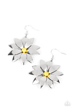 Load image into Gallery viewer, Paparazzi Pinwheel Prairies - Yellow Earrings
