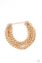 Load image into Gallery viewer, Paparazzi Heavy Duty - Gold Bracelet
