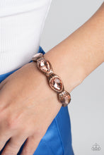 Load image into Gallery viewer, Paparazzi Formal Fanfare - Copper Bracelet
