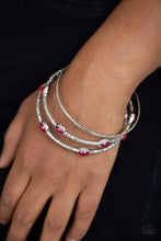 Load image into Gallery viewer, Paparazzi Bangle Belle Red Bracelet
