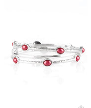 Load image into Gallery viewer, Paparazzi Bangle Belle Red Bracelet
