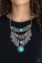 Load image into Gallery viewer, Paparazzi Sahara Royal Blue Necklace
