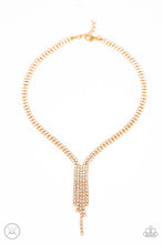Load image into Gallery viewer, Paparazzi Double the Diva Gold Choker Necklace

