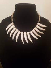 Load image into Gallery viewer, Paparazzi Tusk Tundra White Necklace

